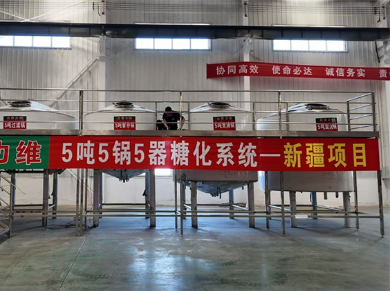 武清精酿啤酒设备厂—5吨精酿啤酒设备—新疆项目